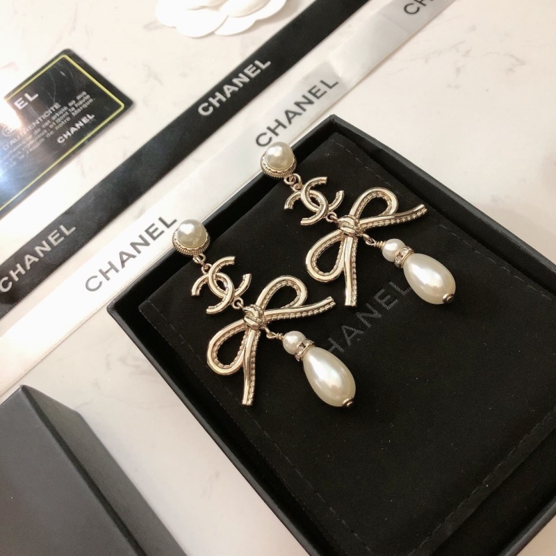 Ch*el earrings